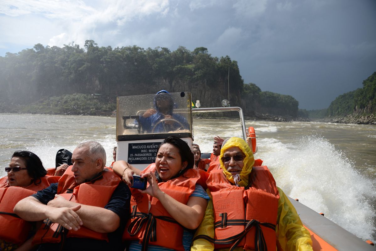 22 Driving Towards Garganta Del Diablo Devils Throat Falls From The Brazil Iguazu Falls Boat Tour